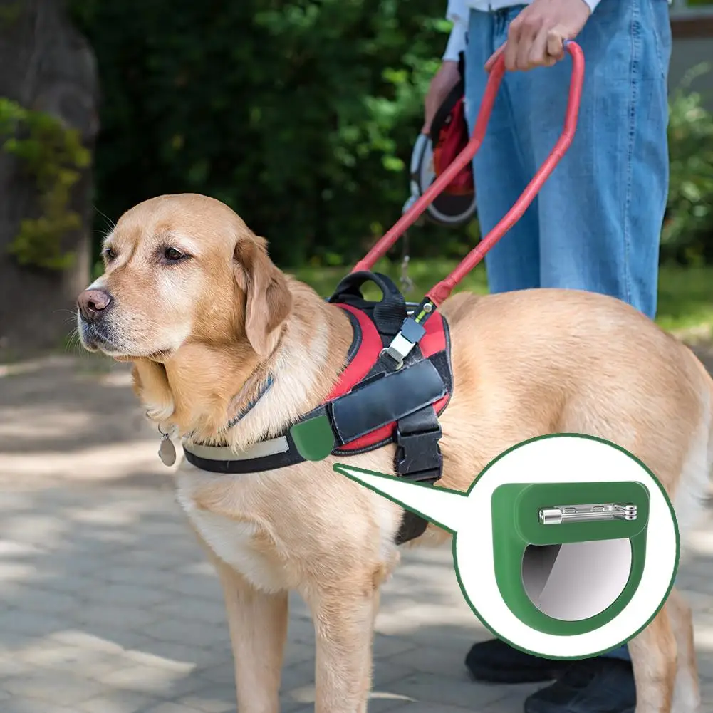 Силиконовый чехол для Apple Air Tag с булавками защитный от царапин держатель детской