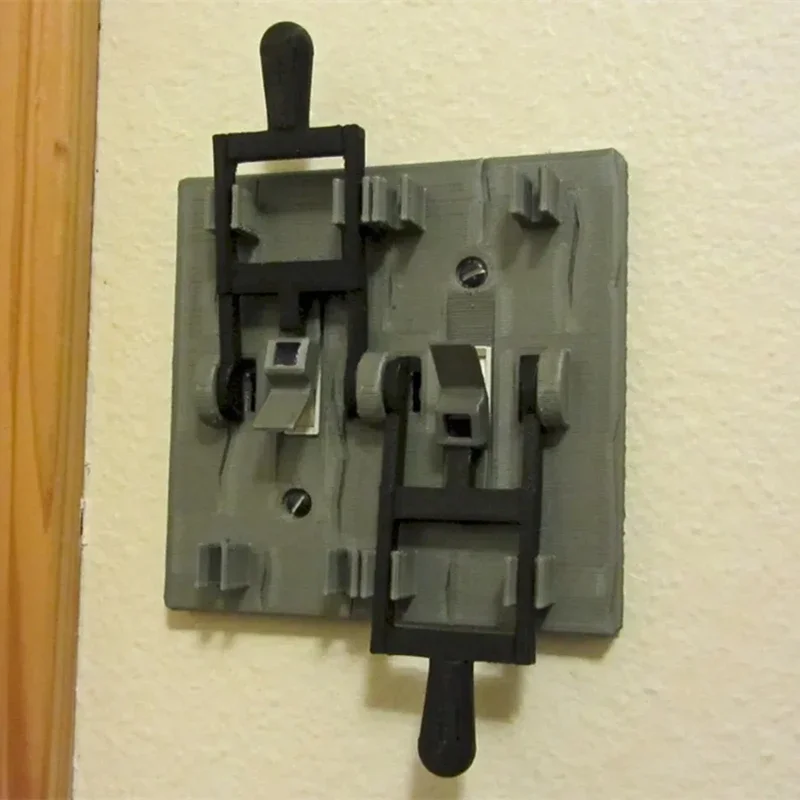 Реквизит из страшного фильма настенная панель шкатулка выход двойная Рычажная