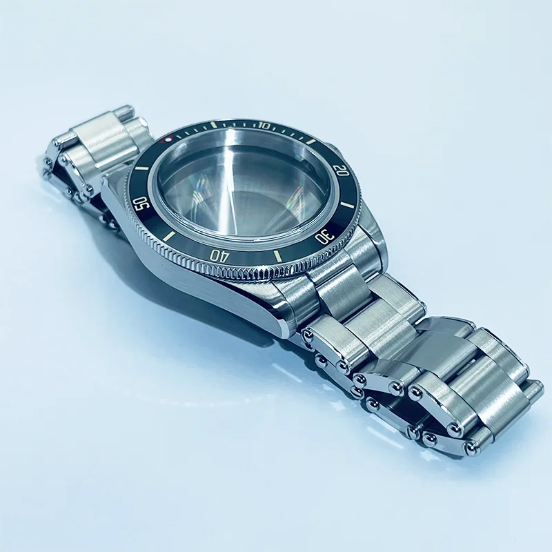 Watch Parts 38mm Stainless Steel BB58 Vintage Style Watch Case Sapphire Glass Fit NH35/36 Automatic Movement