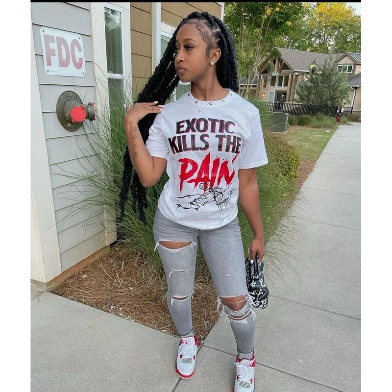 

Grunge Goth Graphic Tees Shirts Women Clothing Aesthetic Print Casual Short Sleeve Harajuku Tshirts Female Y2k Tops Streetwear