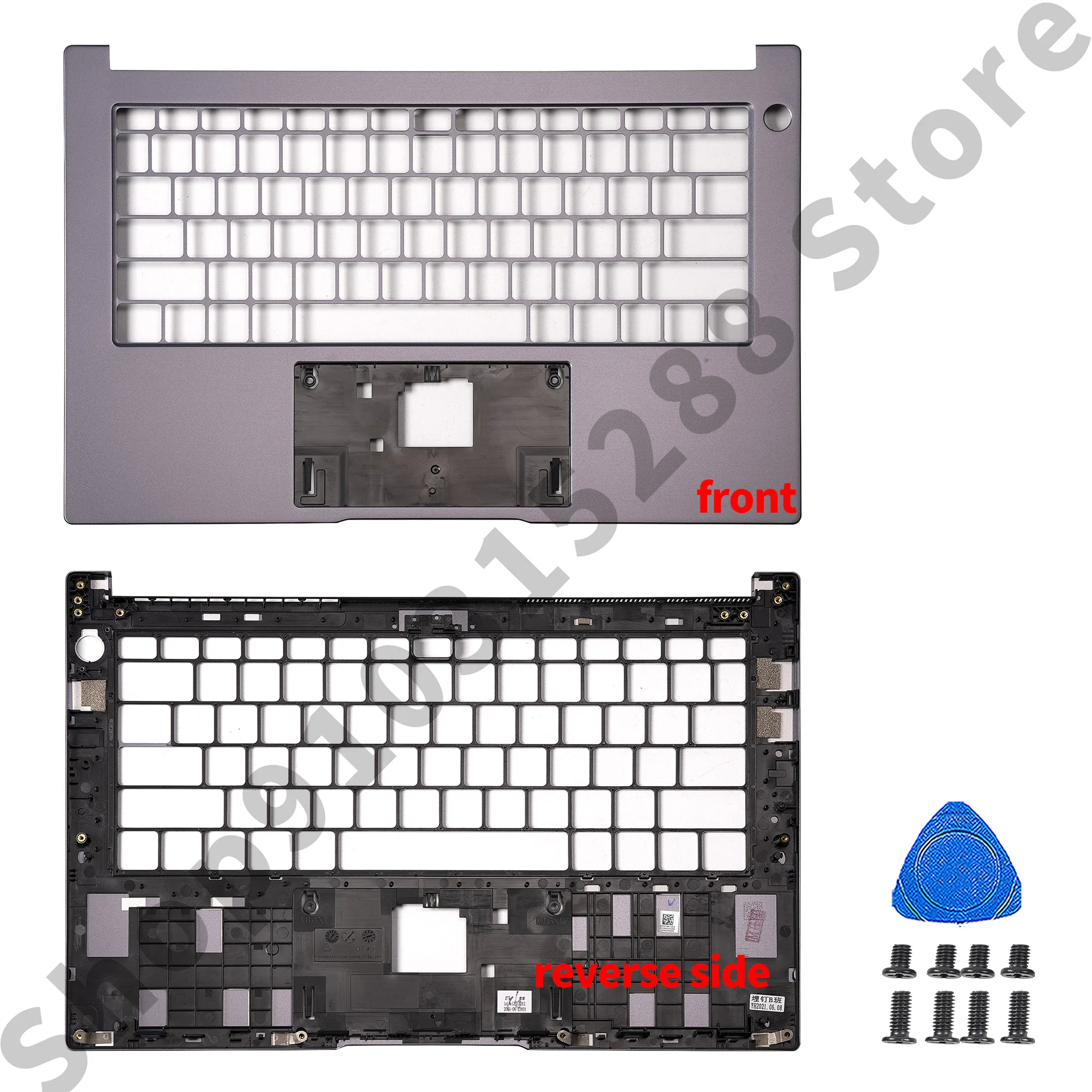 Новые детали для Honor Magicbook X14 NBR-WAI9 NBR NHM NBL серая задняя крышка ЖК-дисплея/передняя