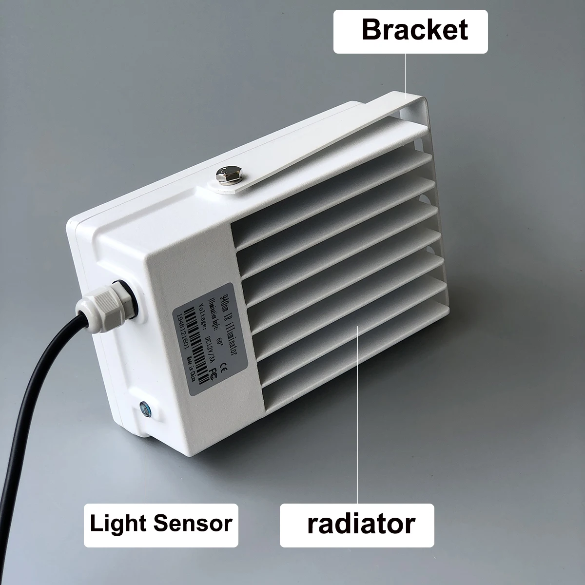 AC110V ~ 220V/12V DC CCTV светодиоды ИК-осветитель инфракрасная лампа 16 шт. массив