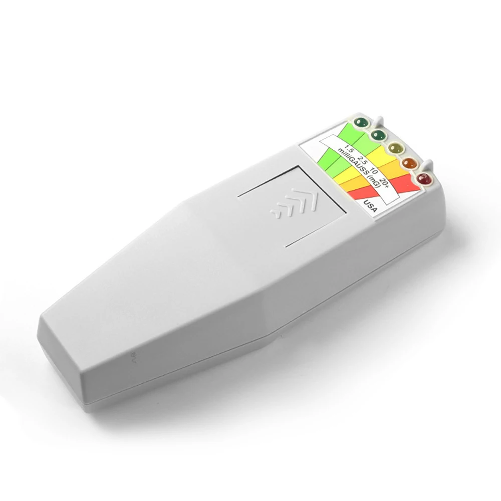 K2 Electromagnetic Field EMF Gauss Meter Radiation Detector Portable Magnetic Monitor 5 LED |