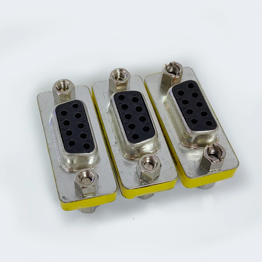 

10 шт./лот RS232 DB9 «мама-папа» разъем/разъем адаптера разъем мини-чейнджер