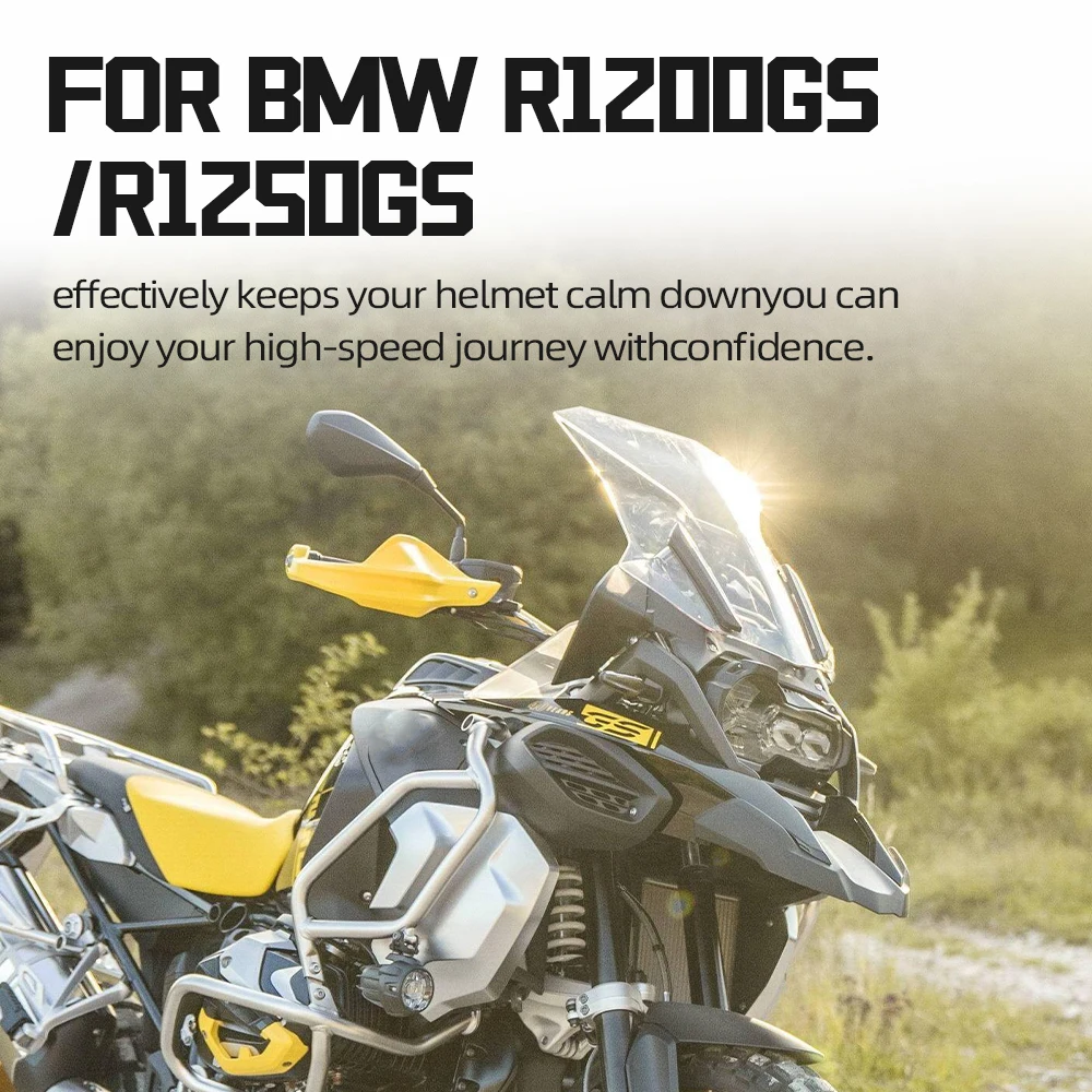 Лобовое стекло мотоцикла R1250GS 2024, 48 см, подходит для BMW R1200GS GS 1250 LC ADV 2013-2023 R 1200GS, дефлектор ветра, пластик PMMA (art.: 3920d20121807) - 3920d20121807