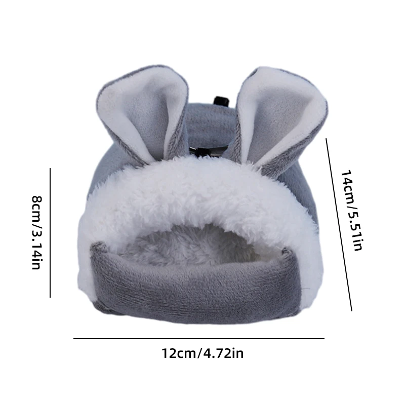 Новый хлопковый хомяк теплый зимний съемное гнездо милое Amazon Honeybush летающая