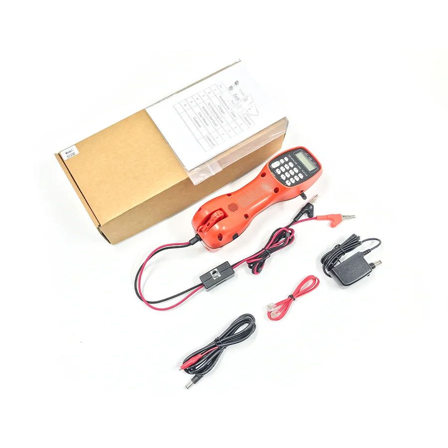 ST230 Advanced Telephone Line Tester Small Portable Lineman Set Telephone Line Tester Rj11 Rj45 Line Tester