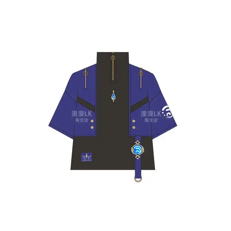 Аниме игра Honkai: Star Rail косплей Furina женская и мужская летняя форма шорты с короткими