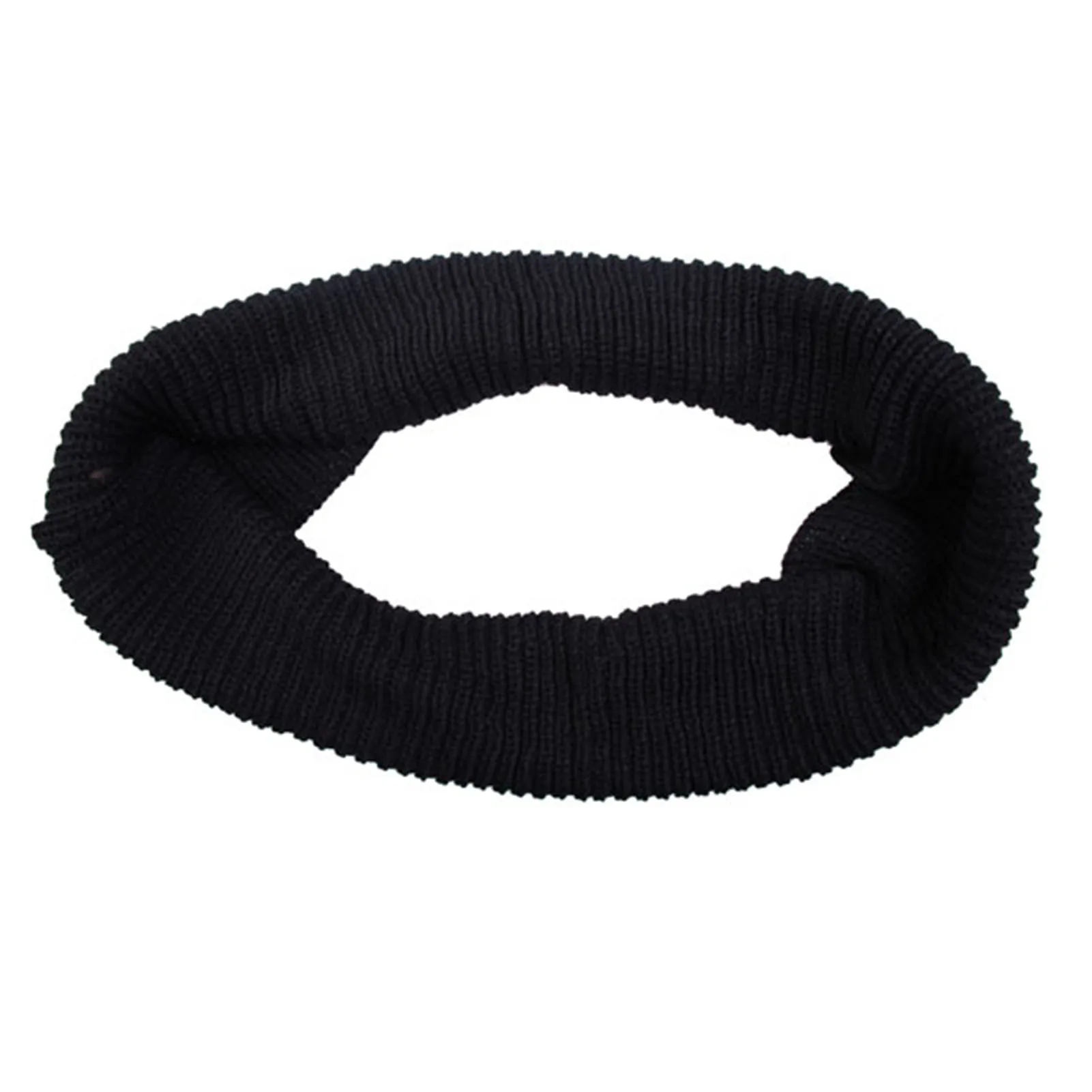 

Unisex Solid Color Neckerchief High Elasticity Light Weight Scarf for Home Office Outdoor Activities