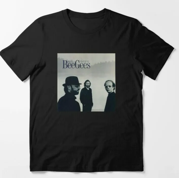 Футболка Bee Gees, Подарок на годовщину отца! Унисекс Футболка Bee Gees, Подарок на годовщину отца! Унисекс