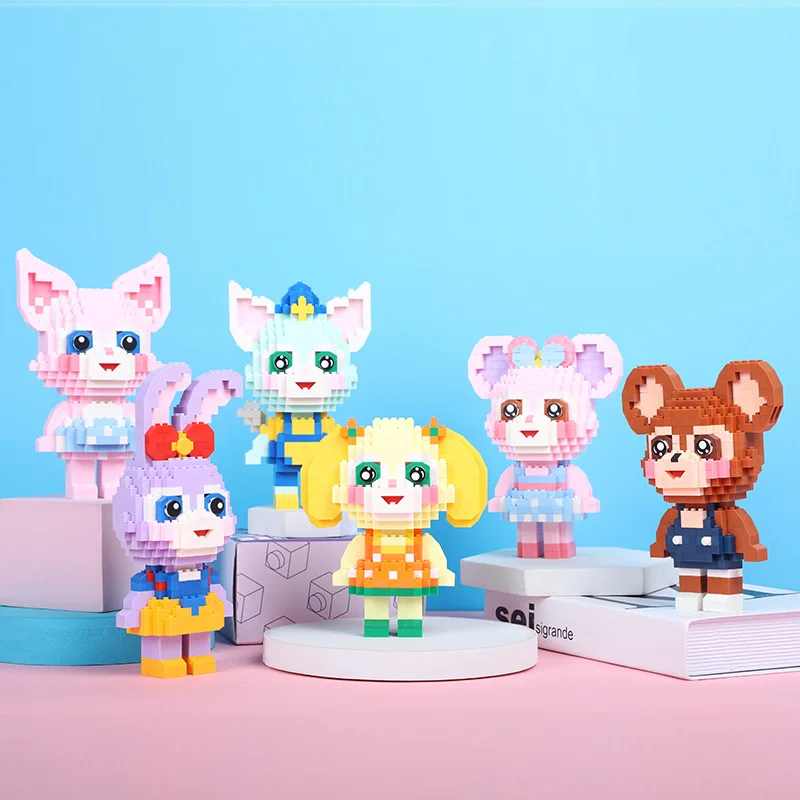 Кукла Звезда Диснея dailu милый креативный строительный блок с орнаментом