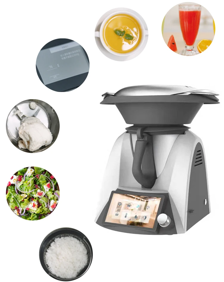 

High Speed Electric Thermo Mix Cooking Robot Cuisine Cooker Multifunctional Food Processor
