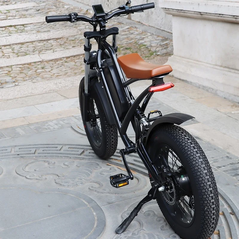 Лидер продаж горный электрический велосипед с толстыми шинами 48 в 750 Вт