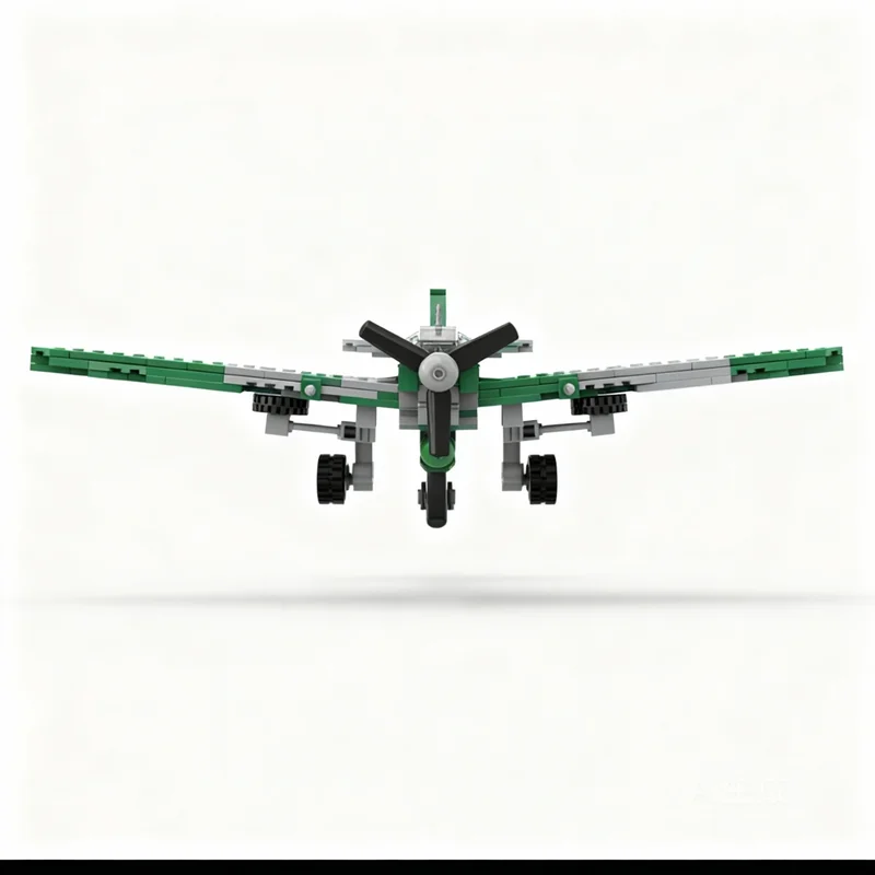 Фото 350 шт. MOC Supermarine Spitfire Mk Vb, масштаб 1:48, модель аэропорта, строительные блоки, подарок на день рождения, 3D-идея, образовательный набор для творчества и коллекции. №4