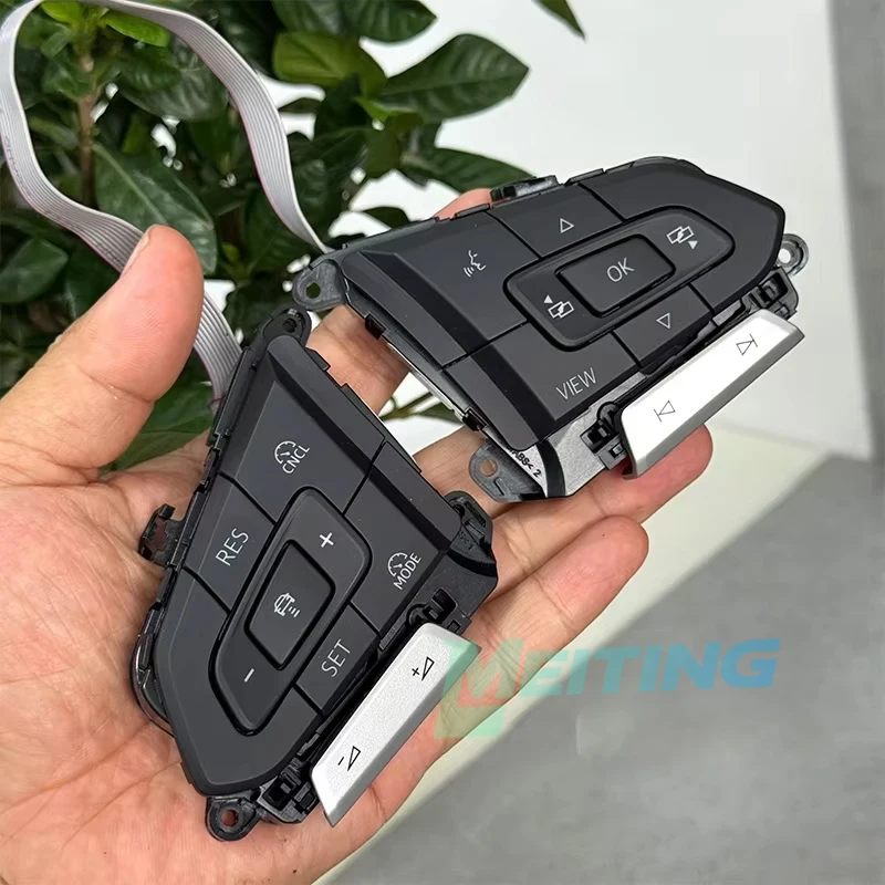 Фото 3G0 959 442 Чехол на руль, многофункциональная кнопка, подходит для VW Golf MK8 Passat B8 3C Polo 3G0959442E 3G0959442 3G0959442F №2