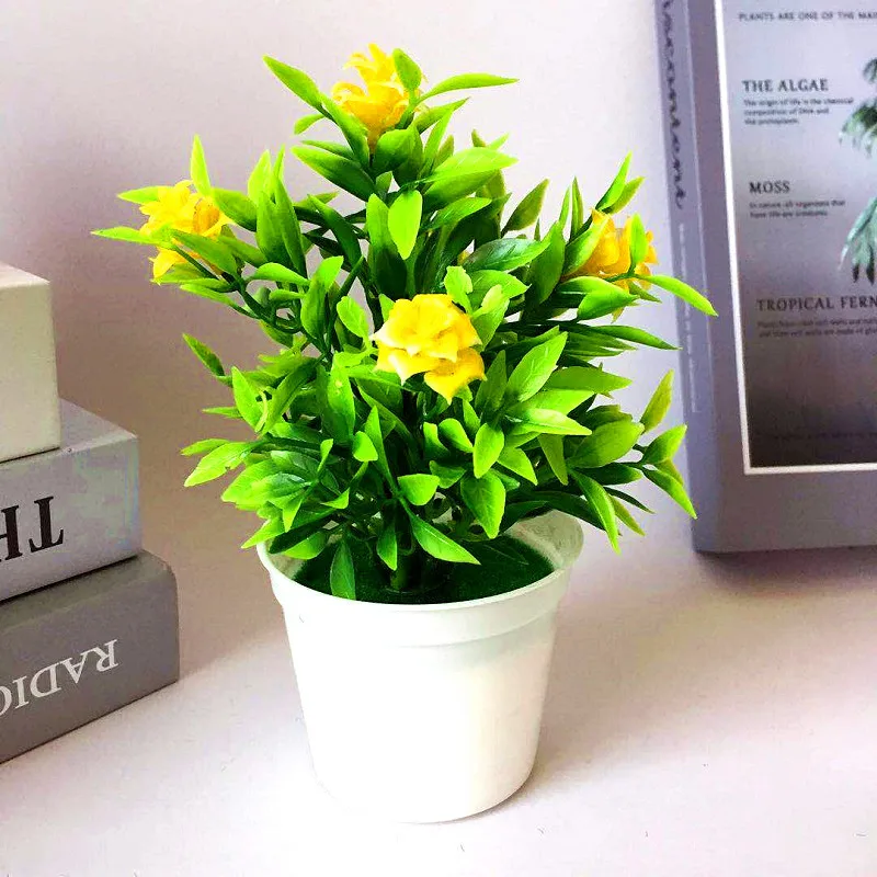 Искусственные растения в горшке 18 см