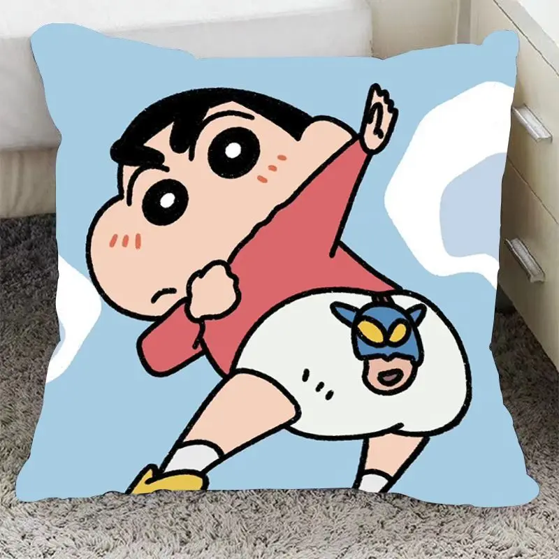 Чехлы на подушки Crayon Shin-chan 45x45 чехлы для подушек дома и украшения
