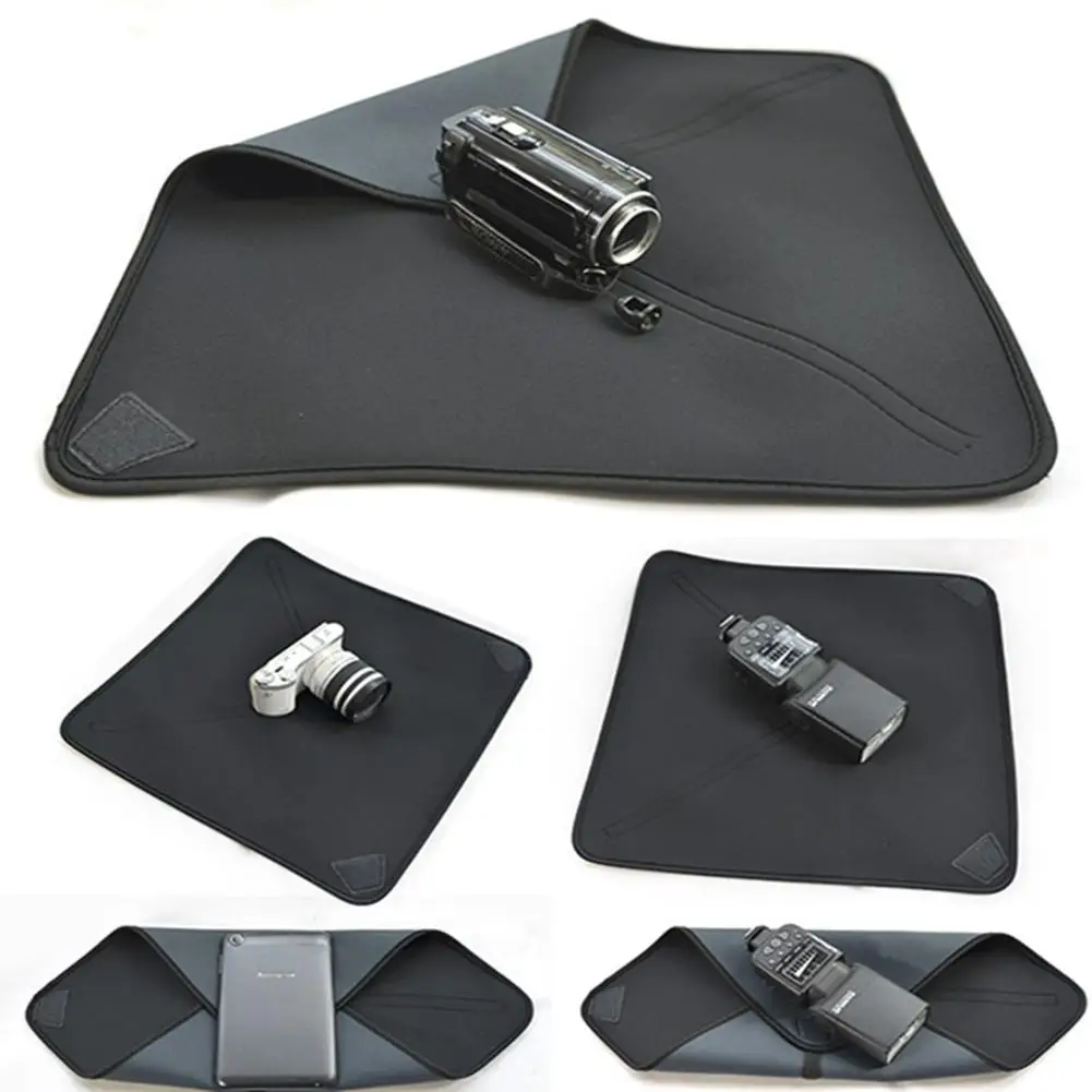 

Foldable Camera Lens Protective Cover Waterproof Wear-resistant Shock-proof Photography Camera Lens Flash Cloth Protect Cover