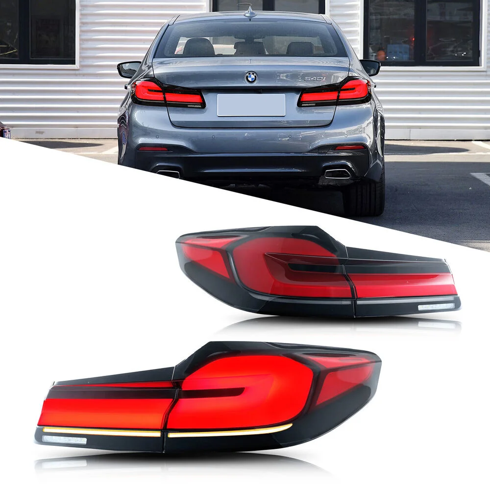 

Car Accessories LED G38 Tail Lights For BMW 530 540 G30 M5 F90 2017-2022 Facelift Rear Lamps DRL Signal Automotive Plug And Play