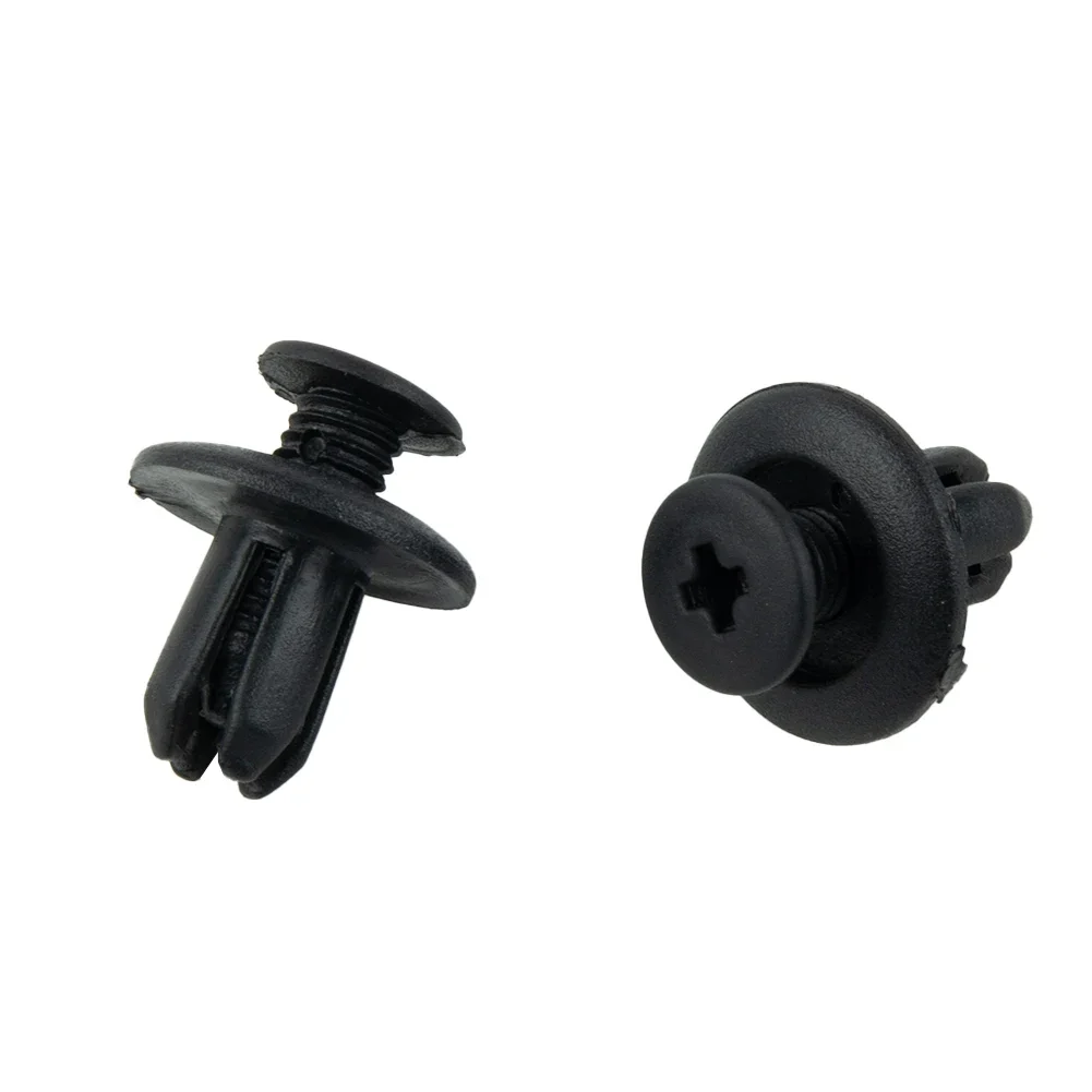 50 шт. зажимы для молдинга переднего бампера и крыла нейлоновые заклепки