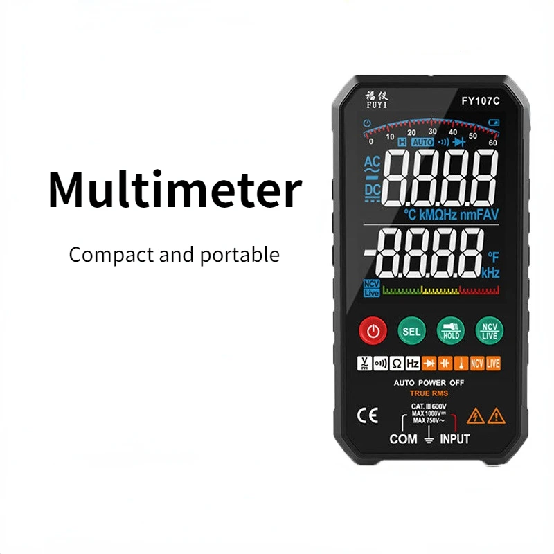 

Многофункциональный мультиметр, Интеллектуальный автоматический мультиметр, высокоточный портативный мультиметр, электротехнические инструменты