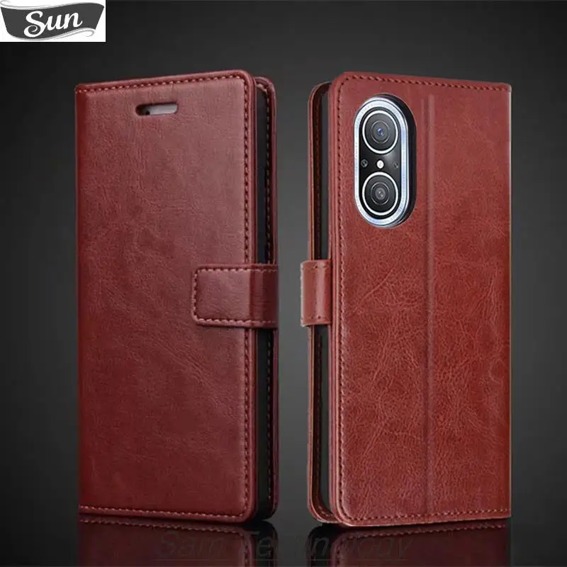 

Card Holder Cover Case for Huawei Nova 10 Youth Pu Leather Flip Cover Retro Wallet Phone Case NOVA10 Youth Business Fundas Coque