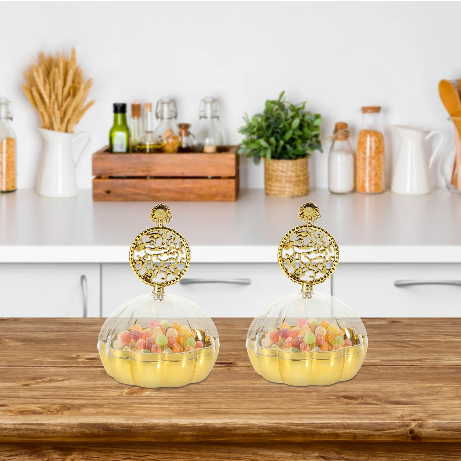 

12 Pcs Candy Party Treats Containers Favor Style Cases Gold Decor Decorate Small Plastic Baby