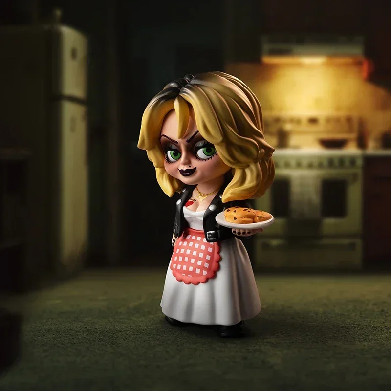 Фото POP MART Chucky Franchise Series: Модные коллекционные игрушки-сюрпризы, загадочные фигурки, милые модели, подарок на день рождения №5