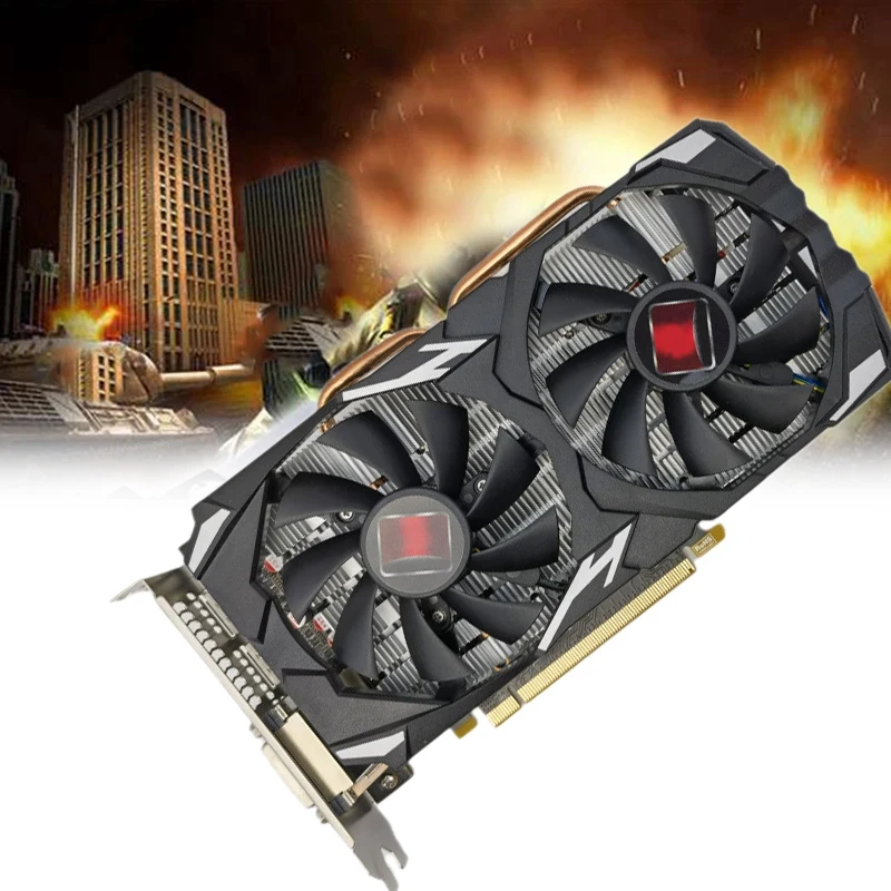 

Игровая видеокарта RX580 8G 2048SP 8 ГБ DDR5 1284 бит 1750 МГц DVI DP-совместимый интерфейс PCIE 3,0 16X 6 контактов