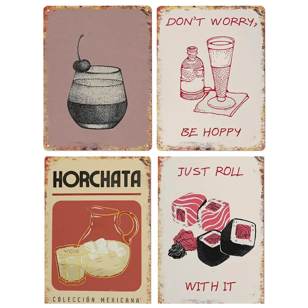 Классический мексиканский винтажный художественный постер на металле для офиса
