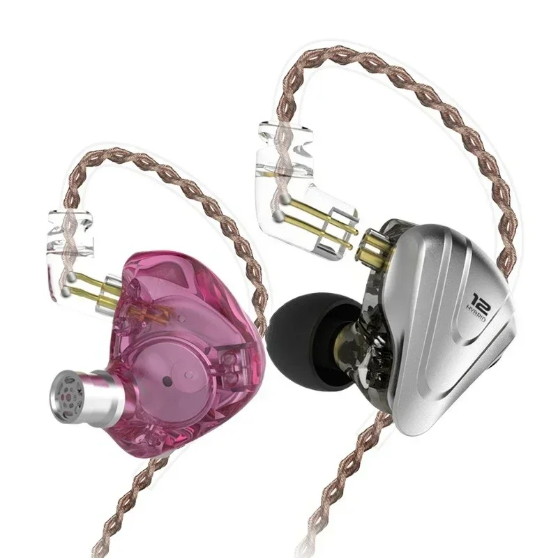 Наушники ZSX Terminator 12 Unit Ring Iron Wired: металлические внутриканальные наушники для игр и мобильных телефонов (популярная модель) (art.: 3920dc75fa61a) - 3920dc75fa61a