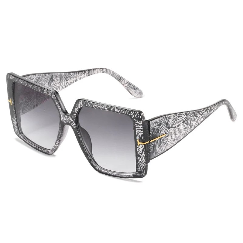 

2022 New European and American Fashion Big Frame Sunglasses Fashion Street Snap Glasses