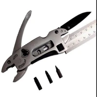 fold multi tool knife repair adjust gear outdoor survive camp screwdriver wrench jaw plier multipurpose multifunction spanner