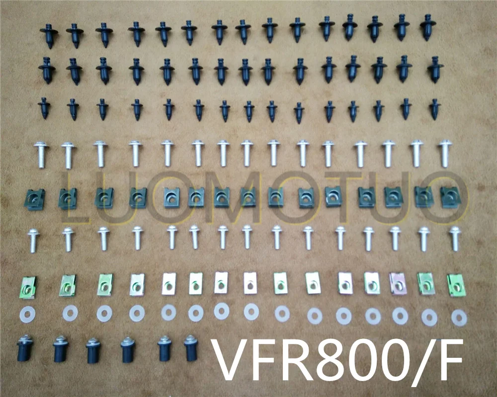 

Fairing Bodywork Kit Bolts Screws Fit For HONDA VFR800/F 2002-2017