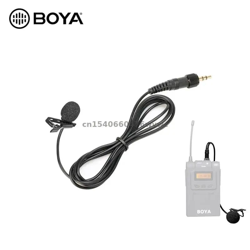 

BOYA Lapel Lavalier Microphone for Sennhaiser BY-WM6 BY-WM8 Pro K2 K1 TX8 Pro Wireless Microphone System Transmitter Accessories