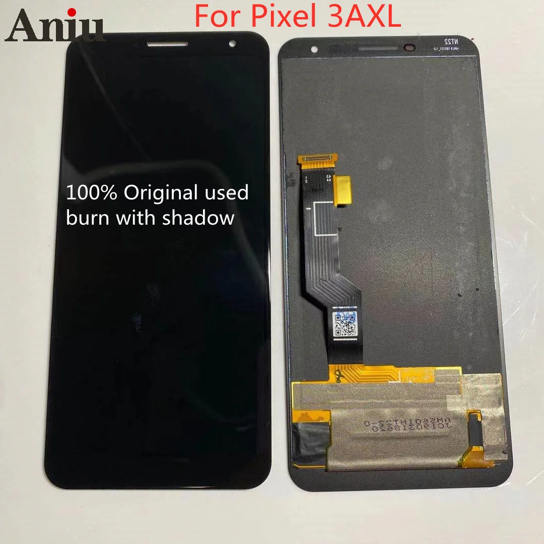 

Used Burn Shadow For Google Pixel 3AXL LCD For Google Pixel 3A XL Display LCD Screen Touch Digitizer Assembly 3axl Lcd