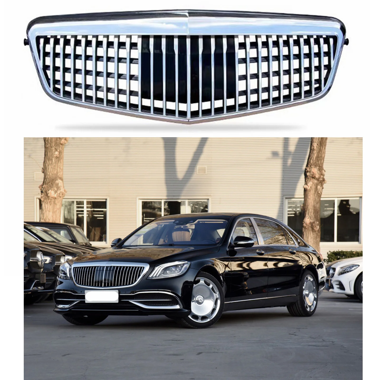 

Передние гонки Facelift грили для Mercedes-Benz W212 E-Class 2009 2010 2011 Maybach