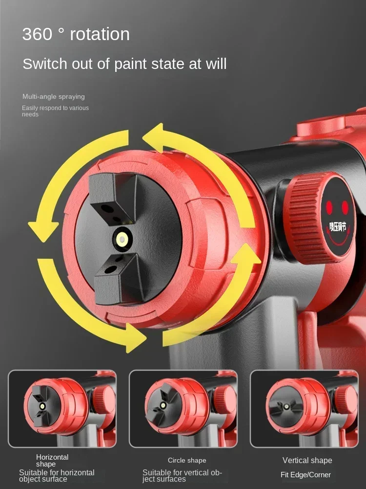 220V Latex Paint Gun Nozzle with High Atomization for Electric Sprayer and Spray