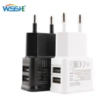 5V 2A EU Plug Adapter USB Wall Charger For Samsung iphone Xiaomi Mobile Phone Charger For ipad Universal Travel AC Power Charger