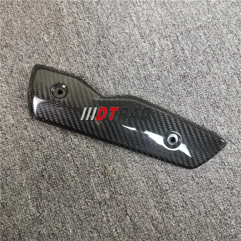 Углеродное волокно для KTM Superduke 1290 2020-2022 левый выхлопной капот мотоцикла