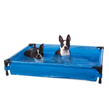Pet Pool Large Blue 30" X 42" X 7"  House Dog  Dog House  Dog Beds for Small Dogs 1