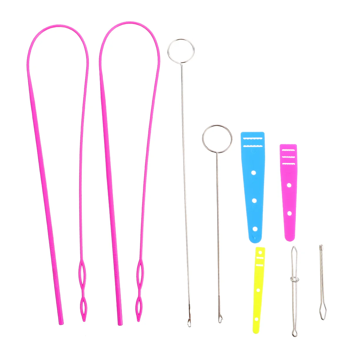 

Threader Needle Drawstring Tool Tools Easy Threading Stitching Bodkin Sewing Pants Thread Threaders Elastic Flexible Helper Diy