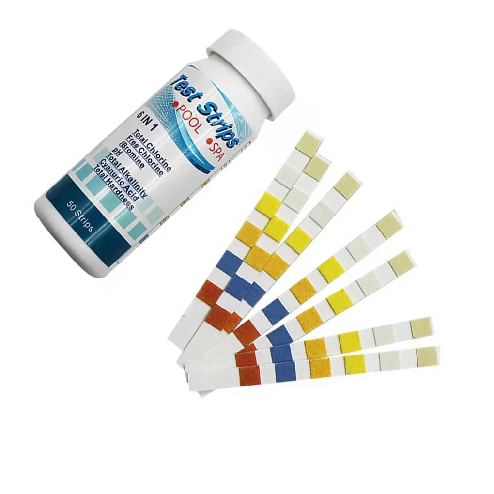 

50 Pieces PH Indicator Aquarium Water Test Strip School Lab Tester