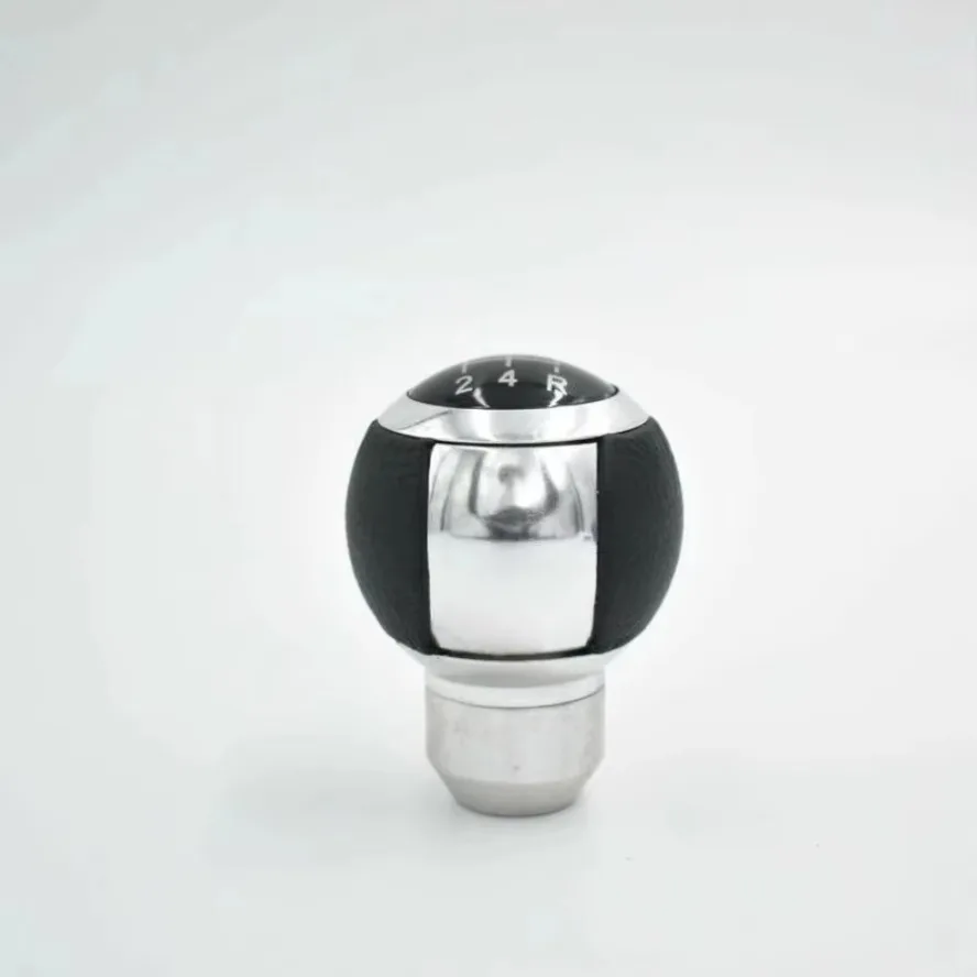 5-скоростной кожаный круглый шар универсальная автомобильная ручка переключения