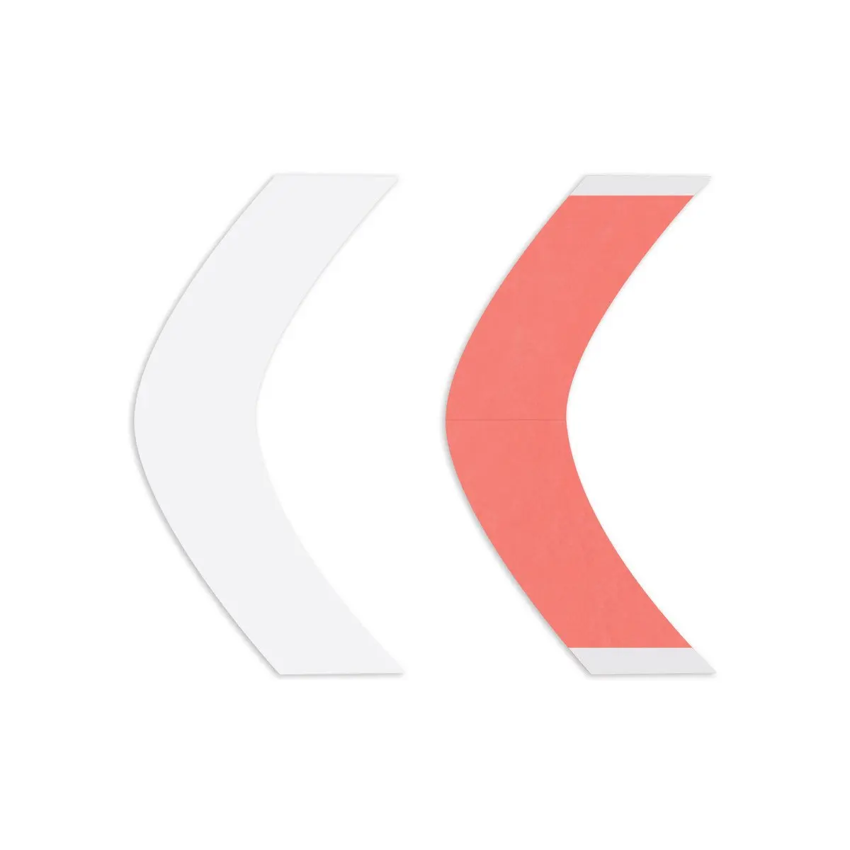 Hstonir Sensi-Tak Tape Contorni Red Liner Clear Tape Mediacal Use Seal Stickers Toupet Tape Easy Remove 8Mil A C Contour T028