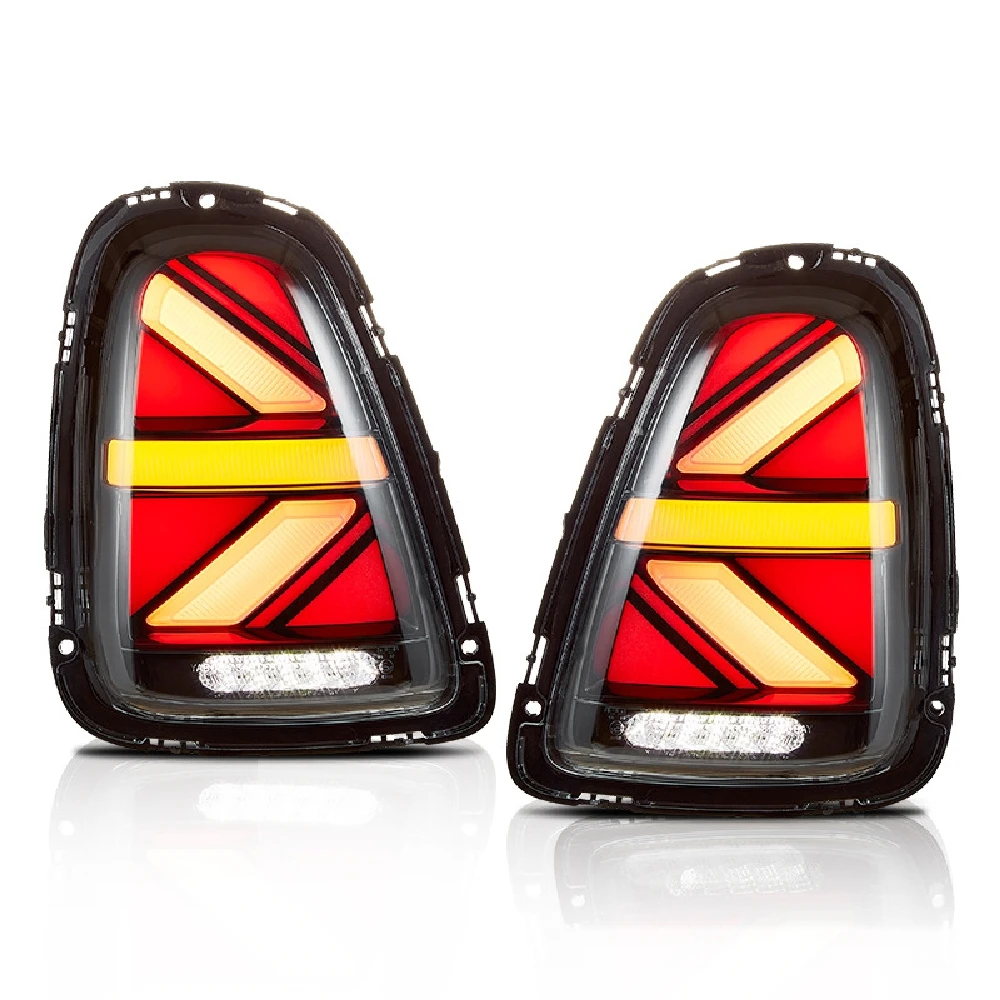 

For Union Jack Dynamic Full LED Brake Lamp Turn Signal LED Tail Lights For Mini Cooper R56 R57 R58 R59 JCW 2007-2015