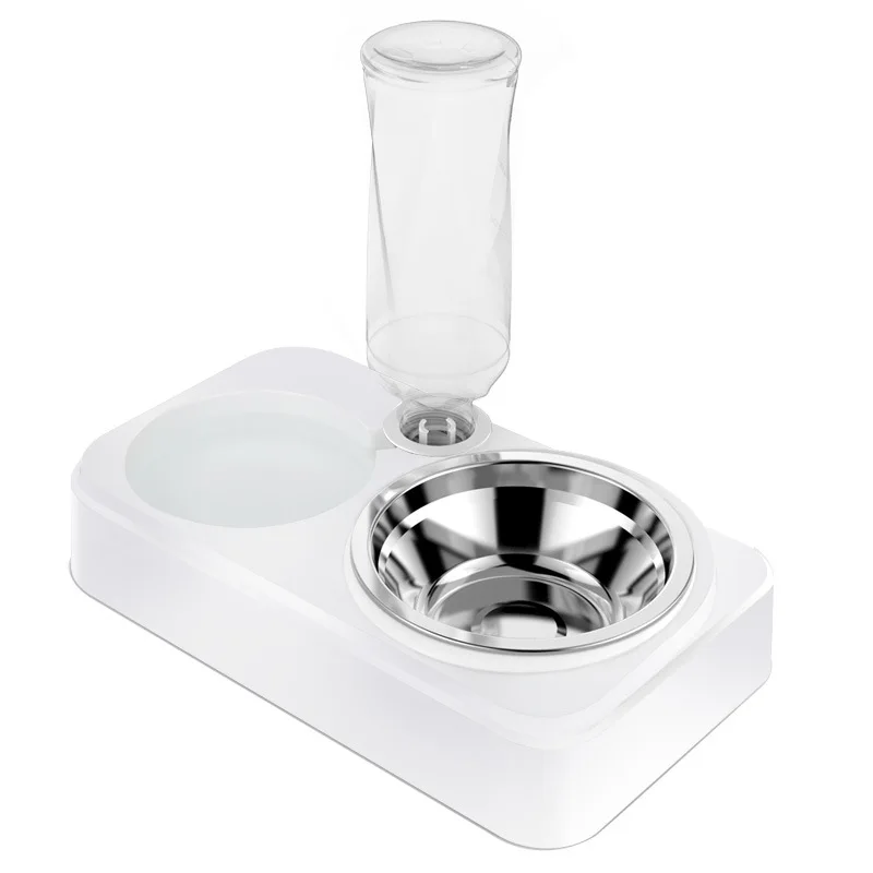 

Universal for Cats and Dogs Dog Bowl Pet Feeder Feed Water Clean and Hygienic Portable Dog Food Dispenser Interior Decoration