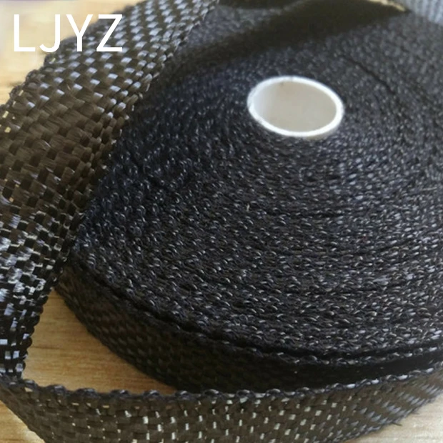 

Real Carbon Fiber Fabric Braid Belt Plain Woven Cloth 20mm/30mm Wide 3K 280gsm-Select Size