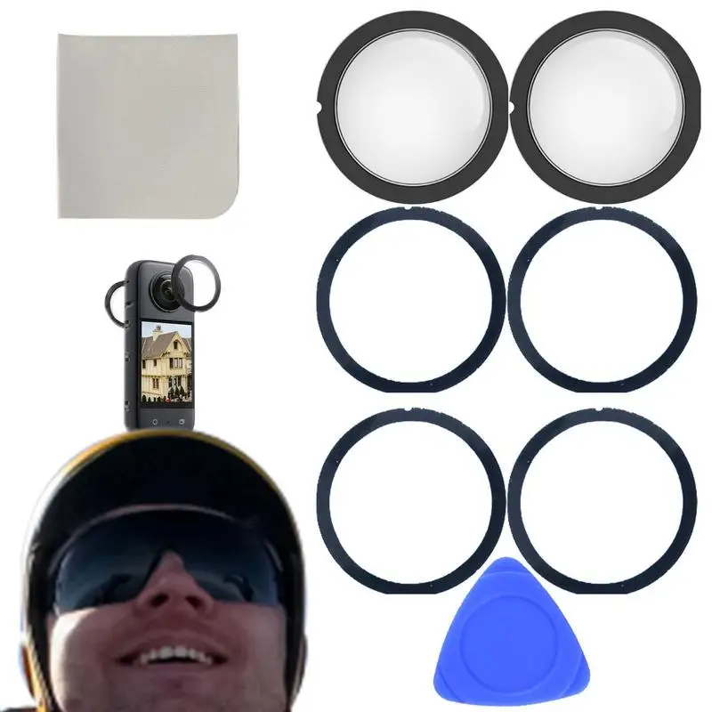 

Защитная пленка для объектива камеры HD Защита объектива от царапин набор инструментов ударопрочная защита панорамная камера s Аксессуары