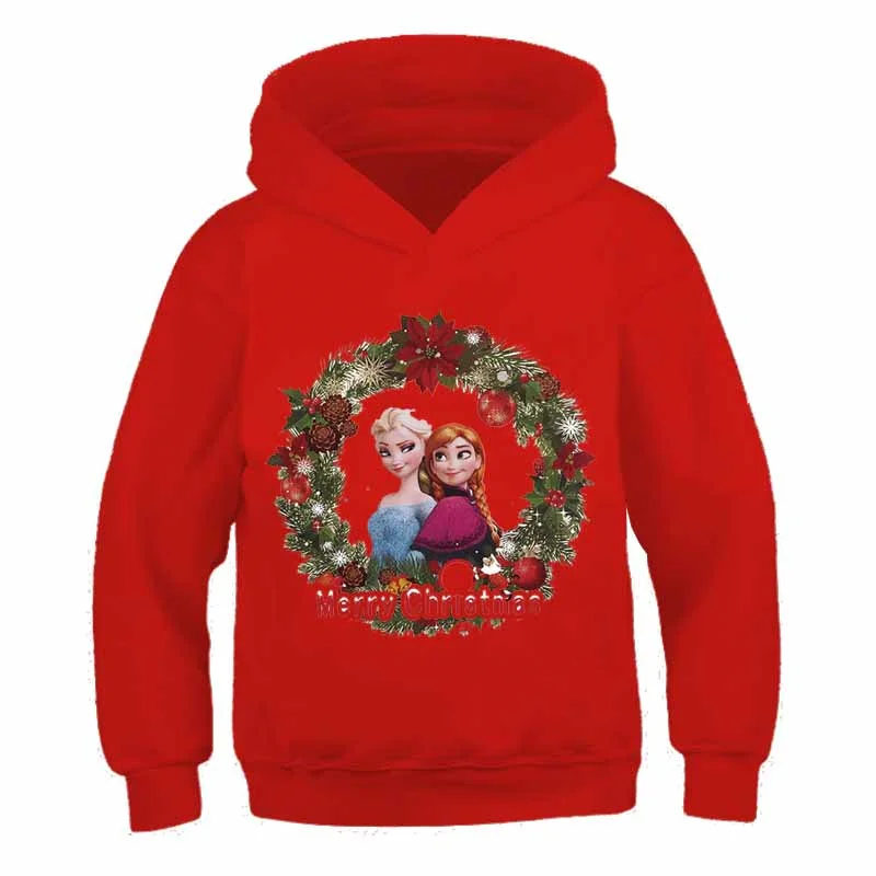 

Frozen Winter Hoodies Baby Girls Boys Fleece Velvet Warm Long Sleeve Tops Spring Kids Sweaters Frozen Elsa Print Hoodies 2022 Ne